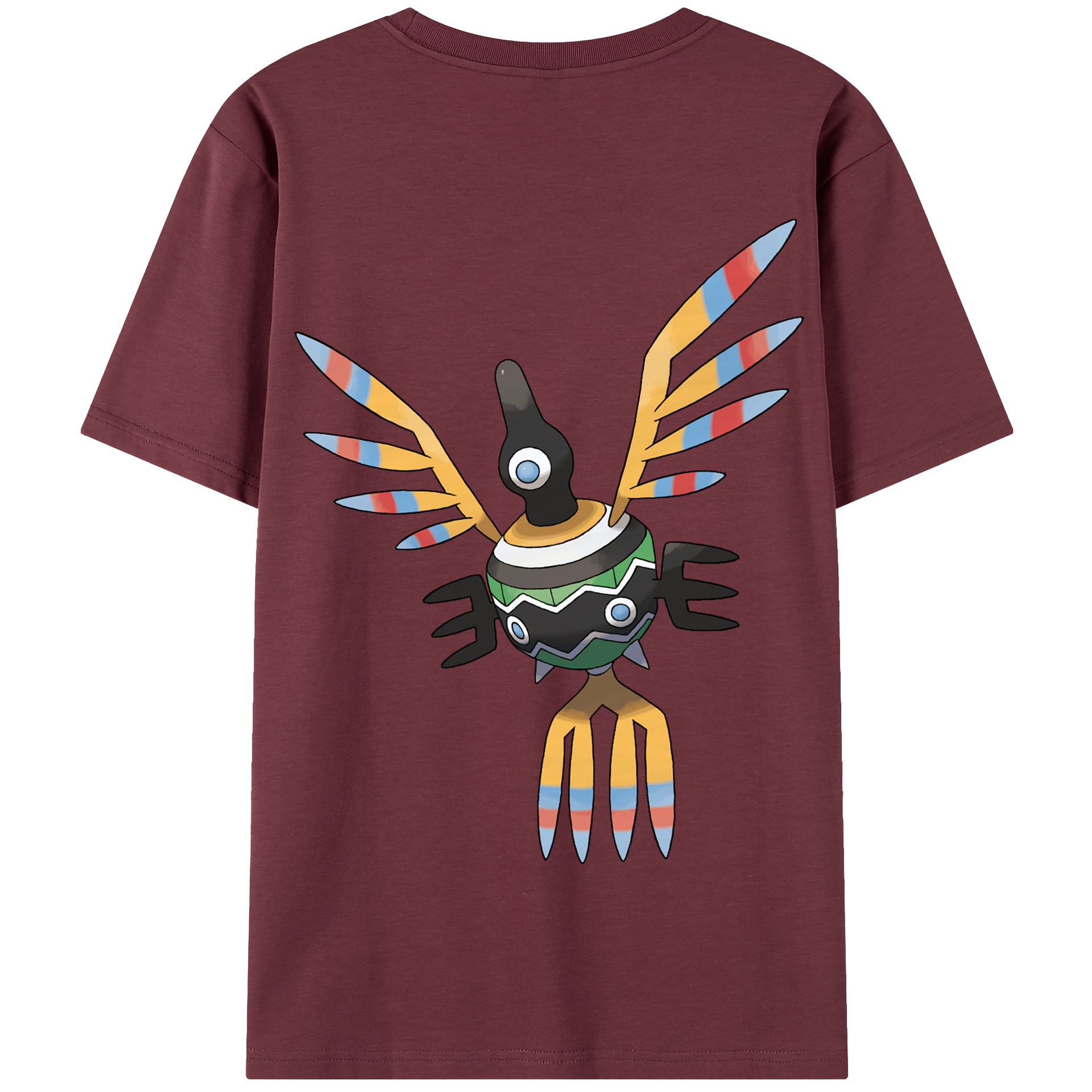 （画像用） ポケットモンスター Pokémon 綿100％半袖Tシャツ（背面プリント）